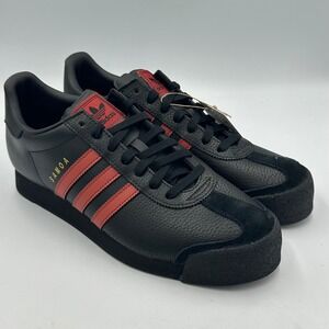 Adidas Originals Samoa Sneakers Men's Size 11 Black/Red JQ0046 Shoes streetwear